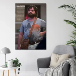 The Hangover Poster One Man Wolf Pack