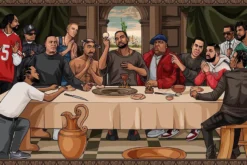 The Last Supper Of Hip Hop Poster Das Letzte Abendmahl