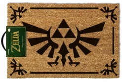 The Legend of Zelda Fußmatte Triforce schwarz