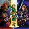 The Legend of Zelda Kunstdruck Ocarina Of Time