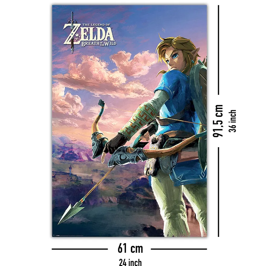The Legend of Zelda Poster Breath Of The Wild