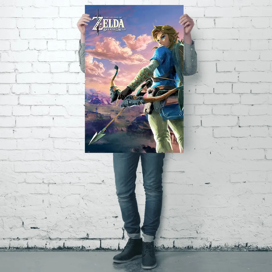 The Legend of Zelda Poster Breath Of The Wild