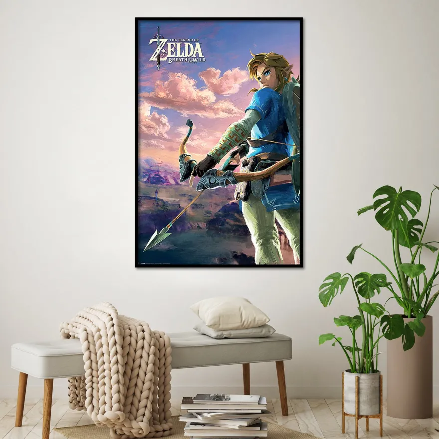 The Legend of Zelda Poster Breath Of The Wild