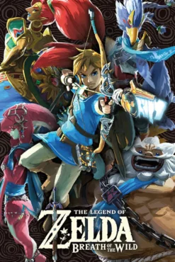 The Legend of Zelda Poster Breath Of The Wild