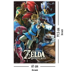 The Legend of Zelda Poster Breath Of The Wild