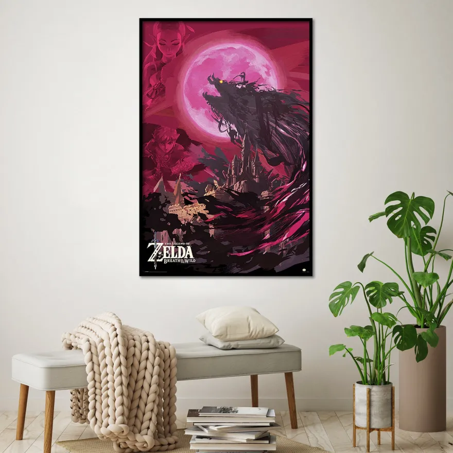 The Legend of Zelda Poster Breath Of The Wild