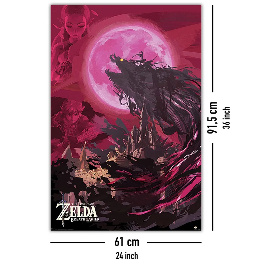 The Legend of Zelda Poster Breath Of The Wild