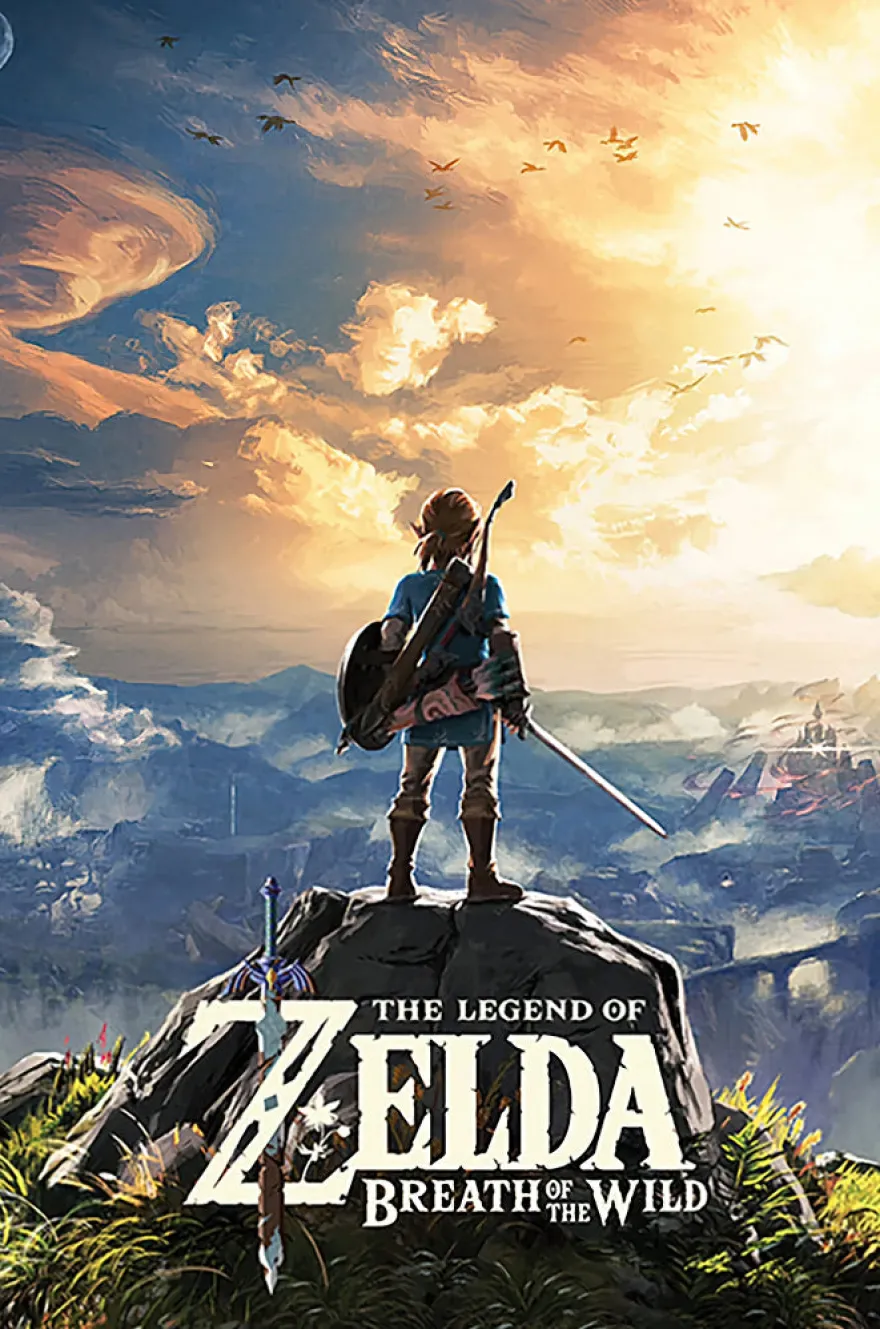 The Legend of Zelda Poster Breath Of The Wild Sunset