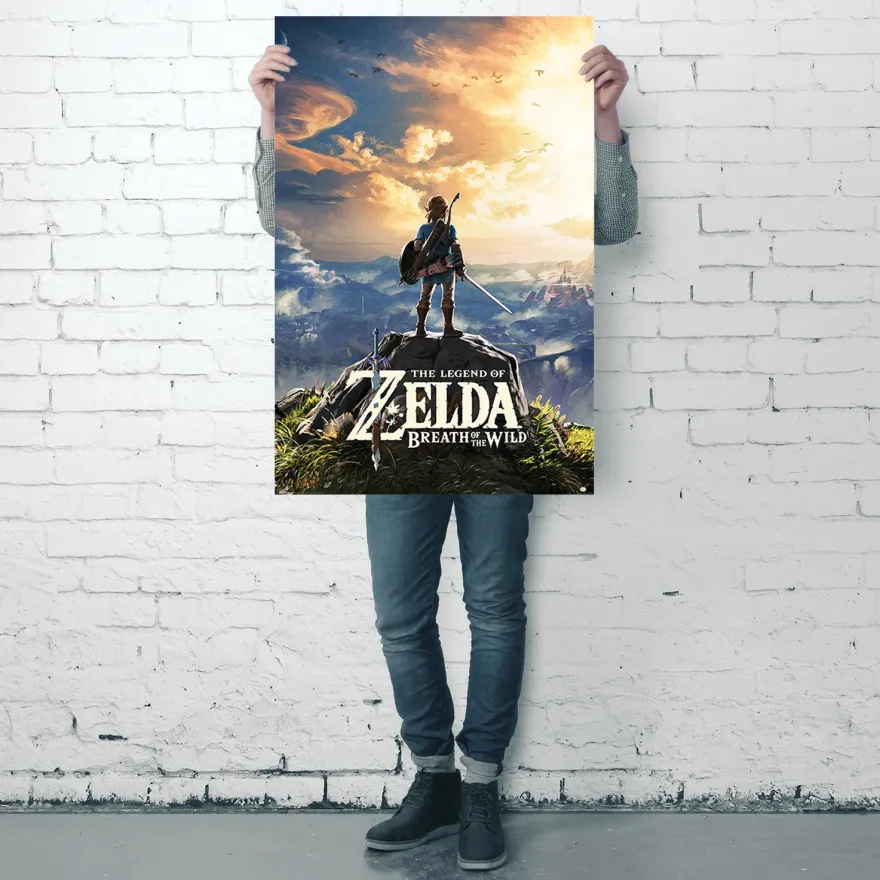 The Legend of Zelda Poster Breath Of The Wild Sunset