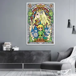 The Legend of Zelda Poster Kirchenfenster