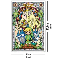 The Legend of Zelda Poster Kirchenfenster