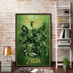 The Legend of Zelda Poster Link