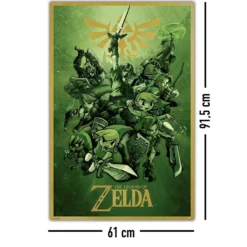 The Legend of Zelda Poster Link