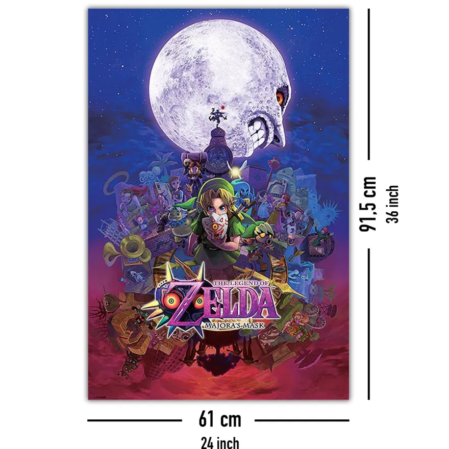 The Legend of Zelda Poster Majora's Mask