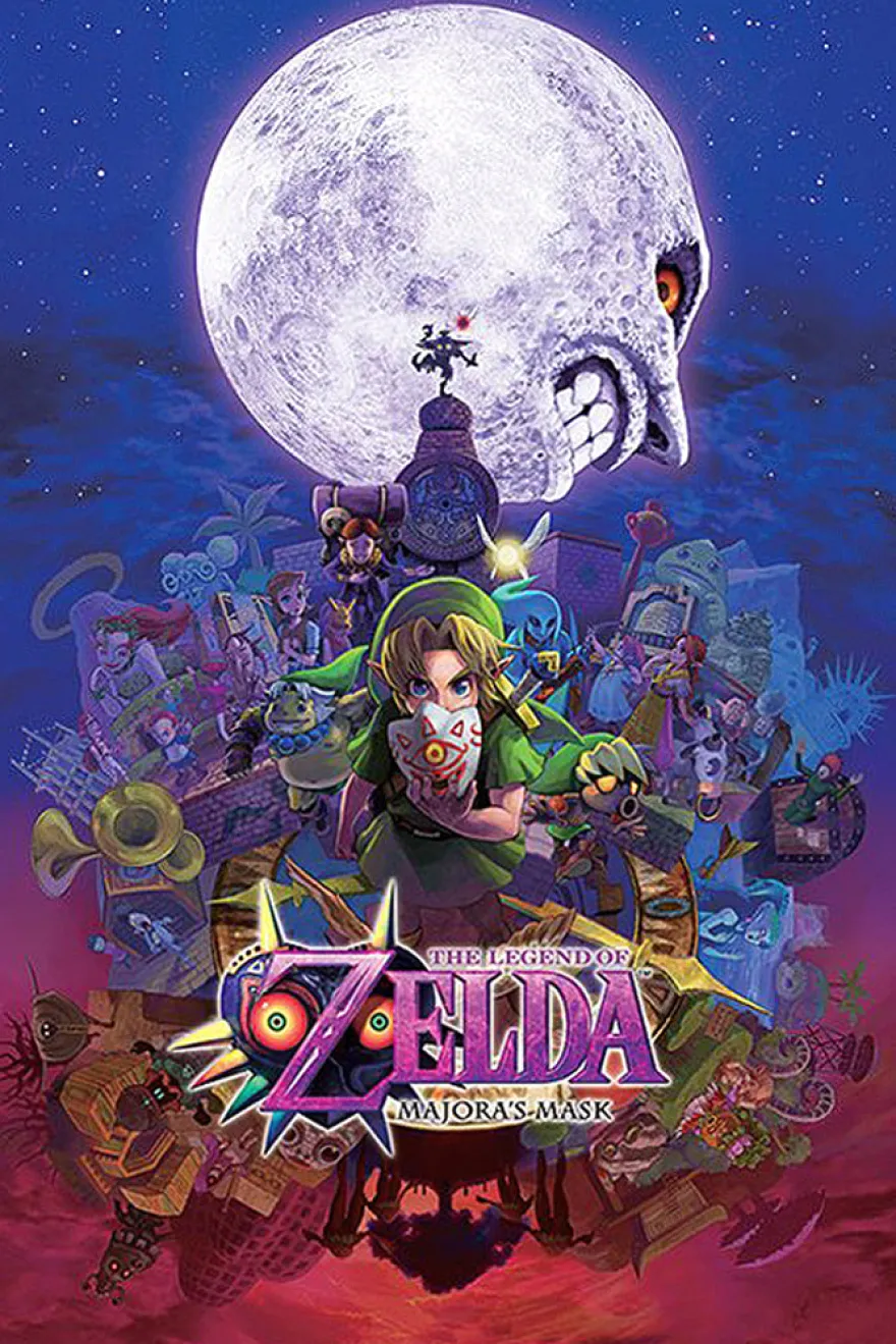 The Legend of Zelda Poster Majora's Mask