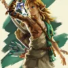 The Legend of Zelda Tears of the Kingdom Poster Link