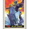 The Mandalorian & Grogu Poster AT-RT Escape