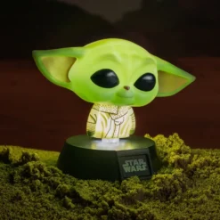 The Mandalorian Icon Light 3D Yoda Baby #001