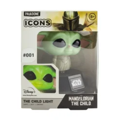 The Mandalorian Icon Light 3D Yoda Baby #001