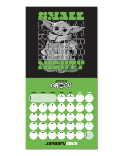 The Mandalorian Kalender 2026 Baby Yoda GROGU