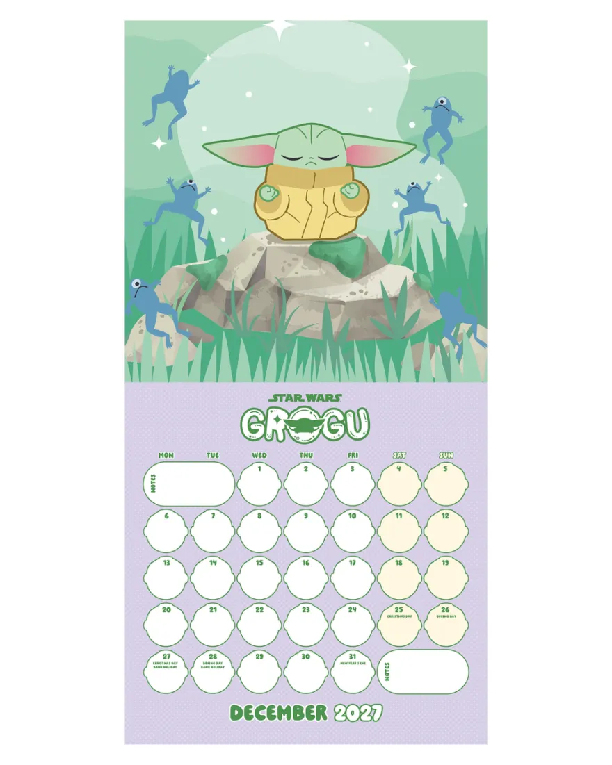 The Mandalorian Kalender 2027 GROGU
