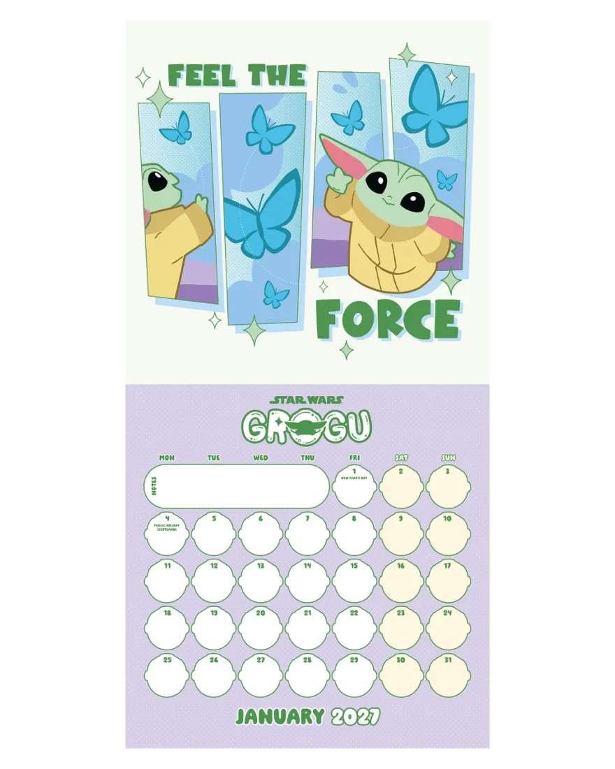 The Mandalorian Kalender 2027 GROGU