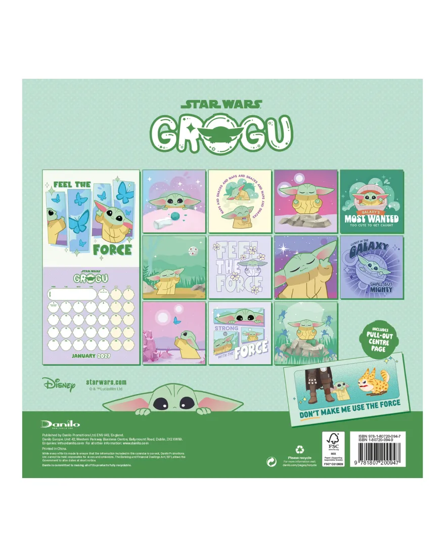 The Mandalorian Kalender 2027 GROGU