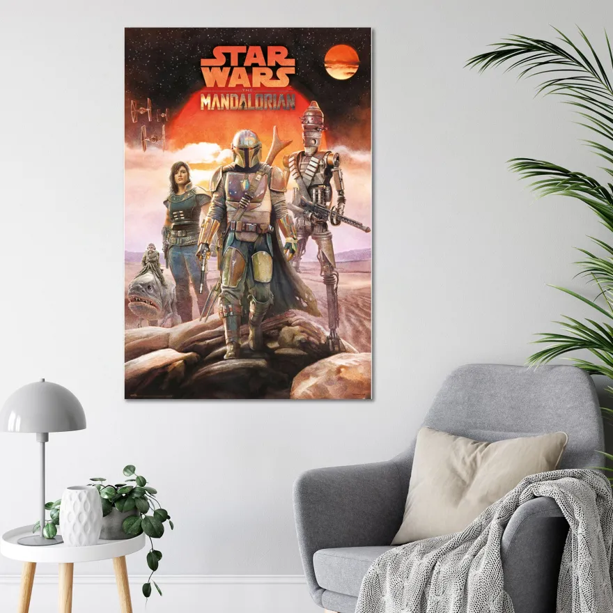 The Mandalorian Poster Crew