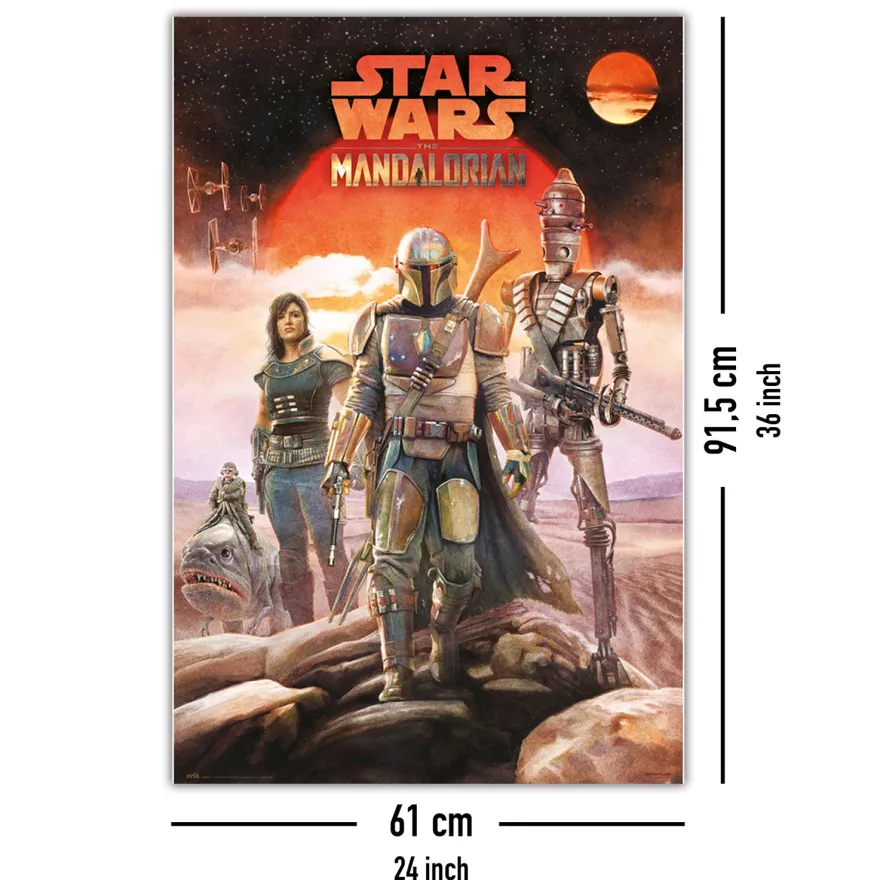 The Mandalorian Poster Crew
