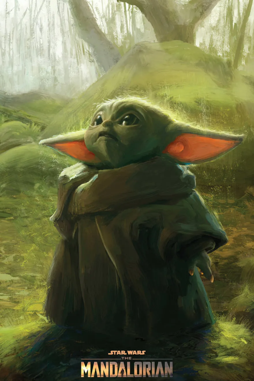 The Mandalorian Poster Grogu The Child