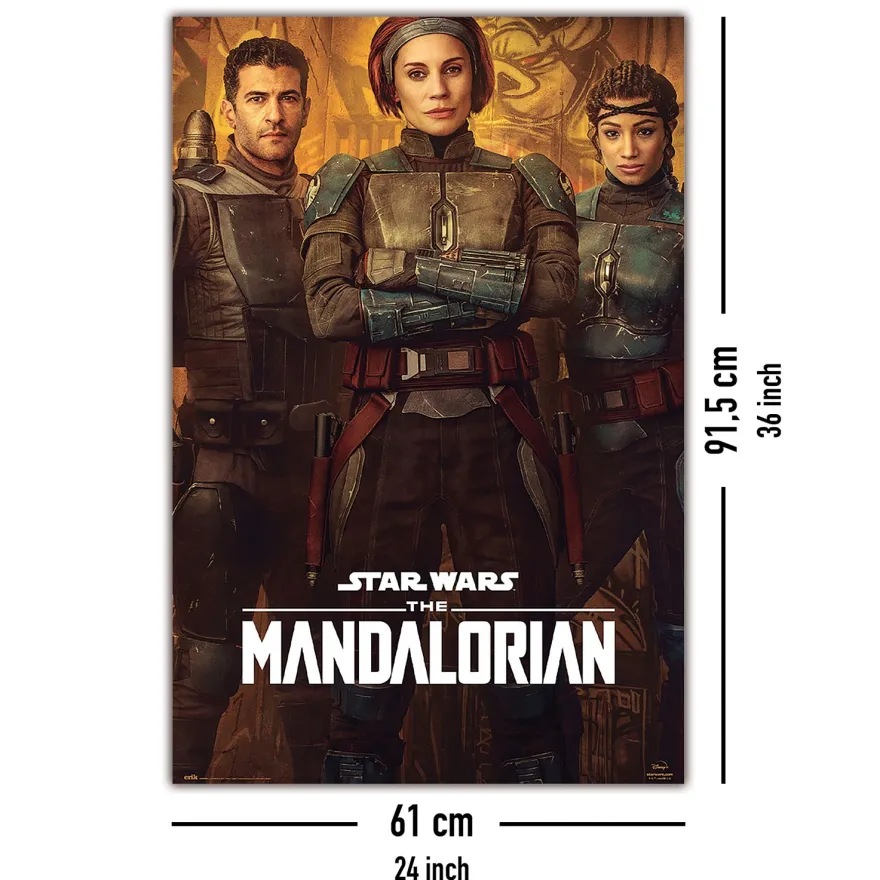 The Mandalorian Poster Group Bo-Katan Kryze