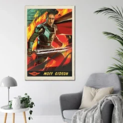 The Mandalorian Poster Moff Gideon Card