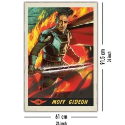 The Mandalorian Poster Moff Gideon Card