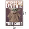 The Mandalorian Poster Yoda Baby Yoda, Grogu