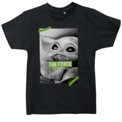 The Mandalorian T-Shirt Kinder The Force is Strong