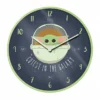 The Mandalorian Wanduhr Yoda Baby The Child