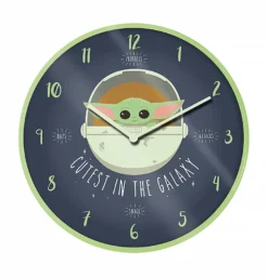 The Mandalorian Wanduhr Yoda Baby The Child