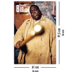 The Notorious B.I.G. Poster Cane