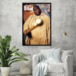 The Notorious B.I.G. Poster Cane