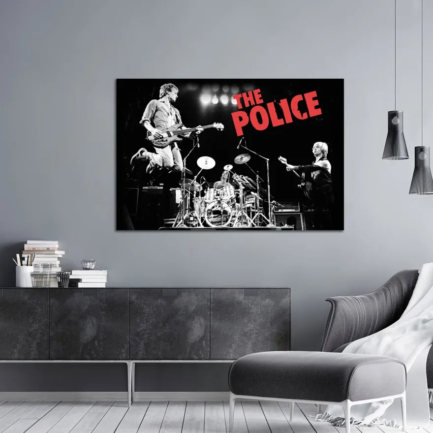 The Police Poster Live