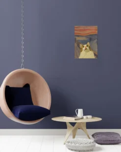 The Screaming Cat Kunstdruck Artelele