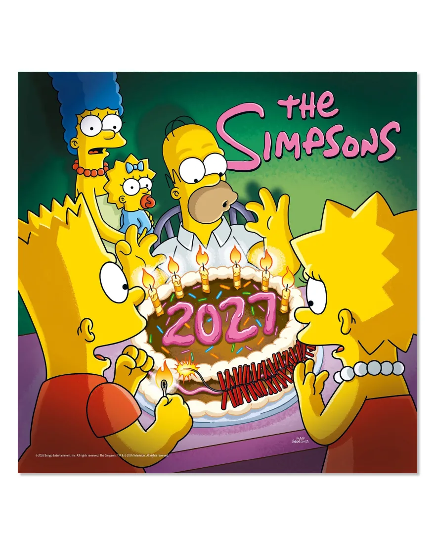 The Simpsons Kalender 2027