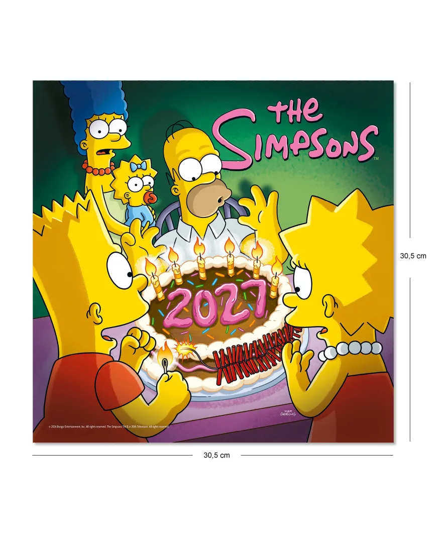The Simpsons Kalender 2027