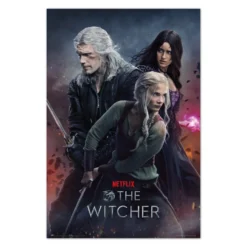 The Witcher TV Poster Season 3 Geralt, Yennefer & Ciri