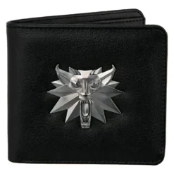 The Witcher 3: White Wolf Geldbeutel Metallmedaillion