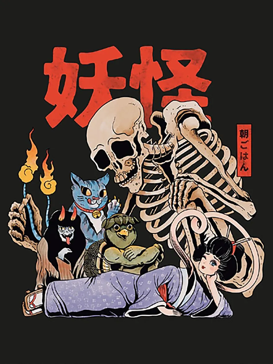 The Yokai Club Kunstdruck ppmid, Threadless Design