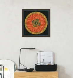 Tibetisches Mandala Kunstdruck