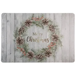 Tischsets Merry Christmas Cottage Weihnachten, 4er Set