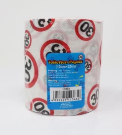 Toilettenpapier 30 Geburtstagstoilettenpapier