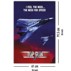 Top Gun Poster I Feel The Need